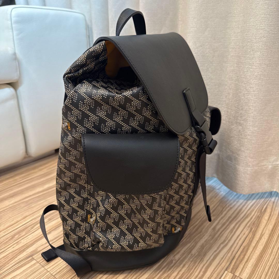 新品 レザレクション ラルスNo6 ダークブラック バックパック