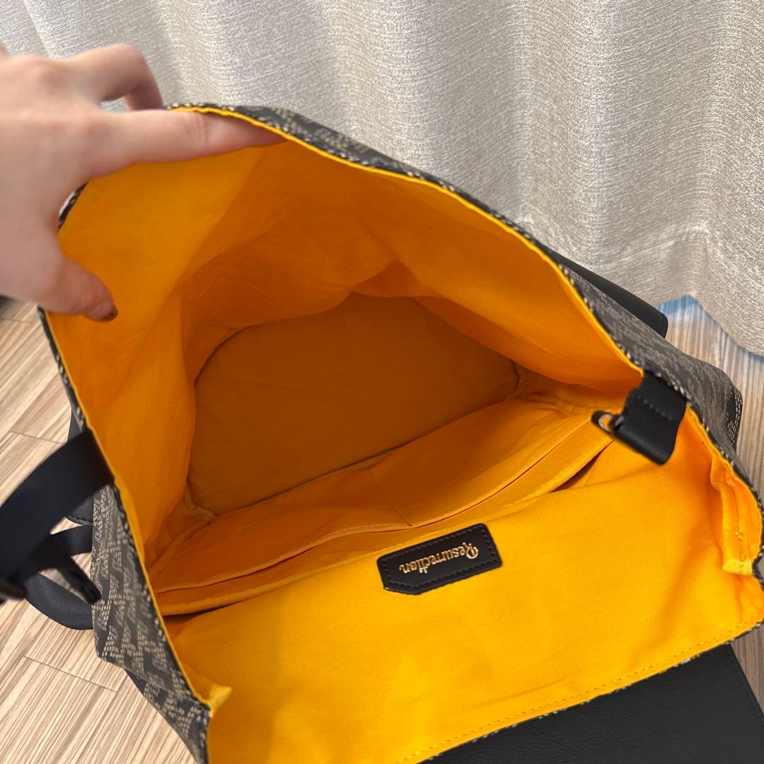 新品 レザレクション ラルスNo6 ダークブラック バックパック