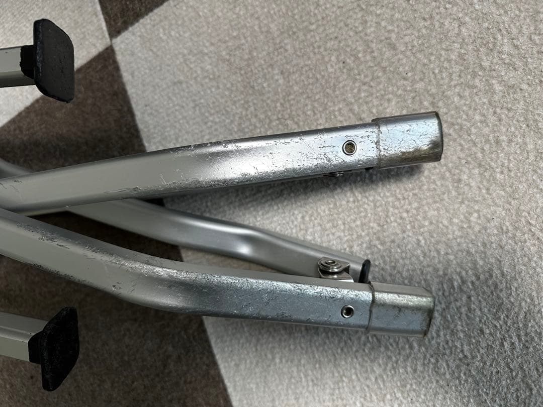 【 peak】グリーンファブリックアウトドアチェア