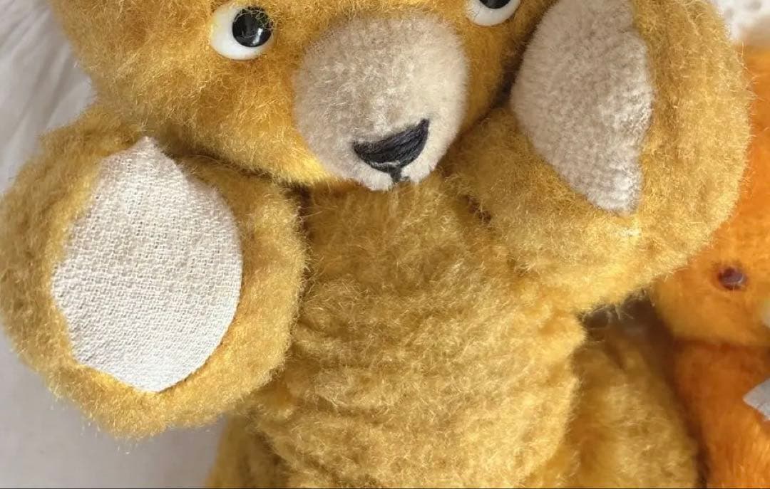 ポンチ目　DDRベア ビンテージ　アンティークベア