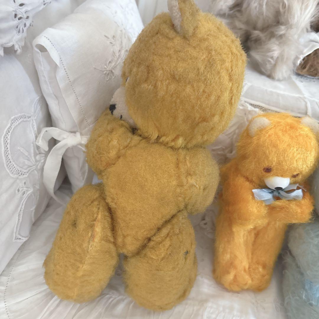 ポンチ目　DDRベア ビンテージ　アンティークベア