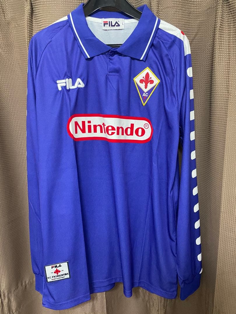 FILA ACフィオレンティーナ 長袖シャツ Nintendoイタリア製