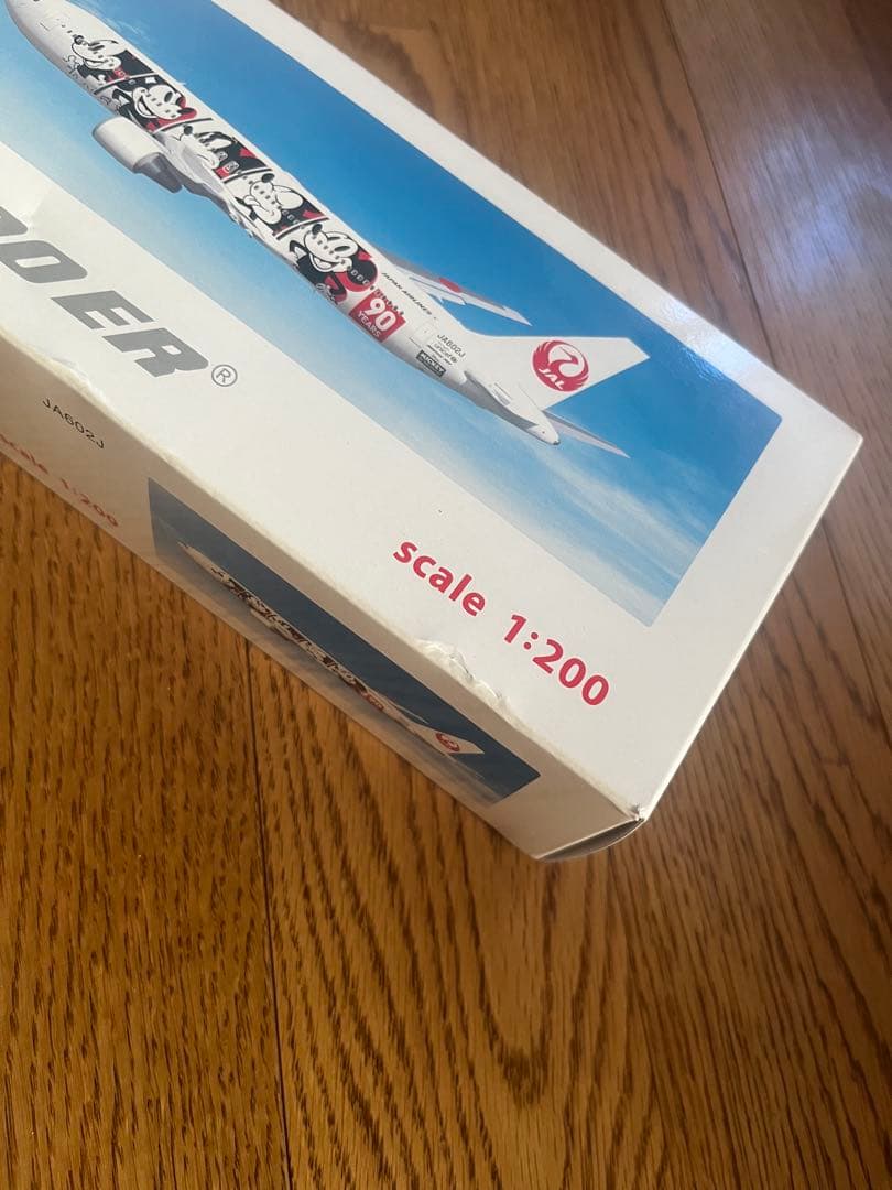 JAL 1/200 ミッキーマウス90周年BOEING 767-300ER