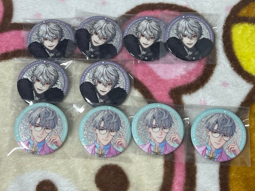 にじさんじ 葛葉 一橋綾人 缶バッジ 8周年