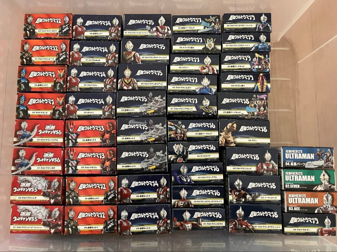 新品未開封 shodoウルトラマンＶＳ 超動ウルトラマン 47点セット