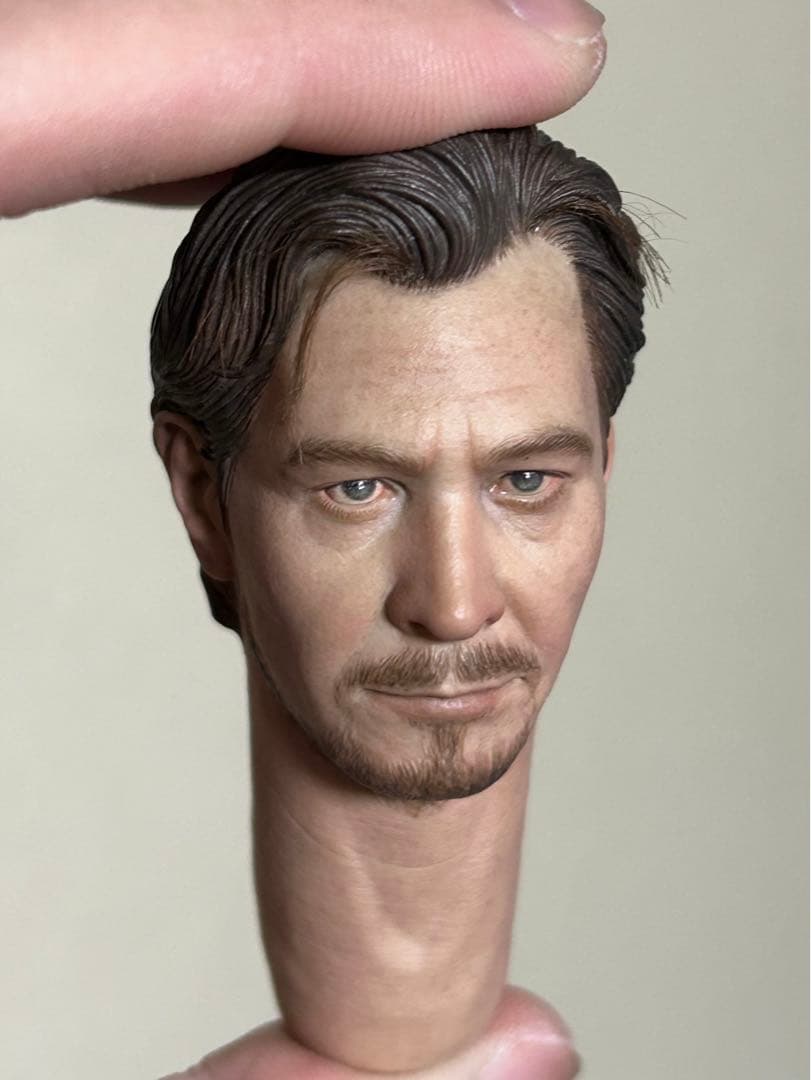 レオン　刑事 ノーマン・スタンフィールド　1/6カスタムヘッド　前髪植毛