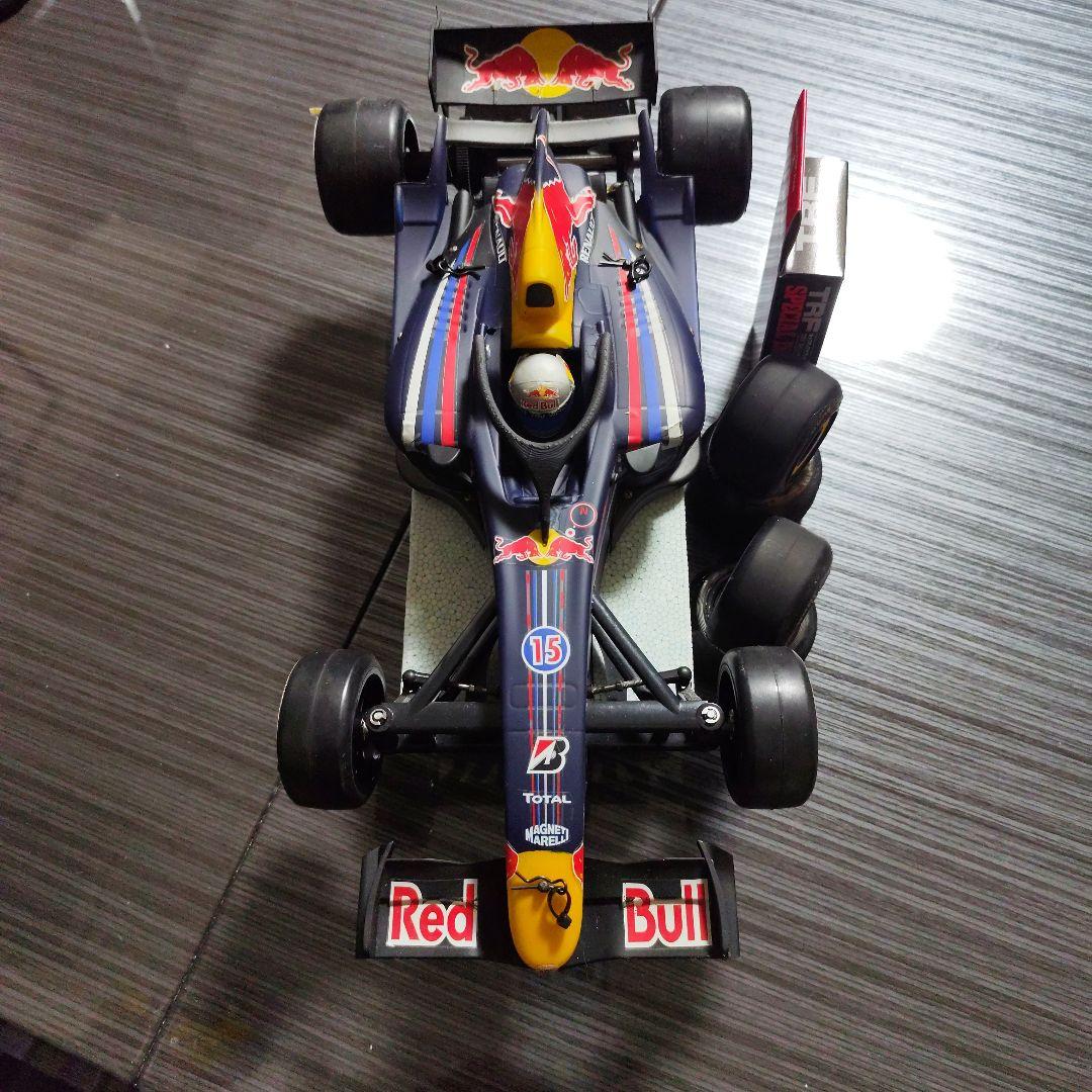 タミヤ1/10　F 104 レッドブル F 1 完成済み　メカ付き