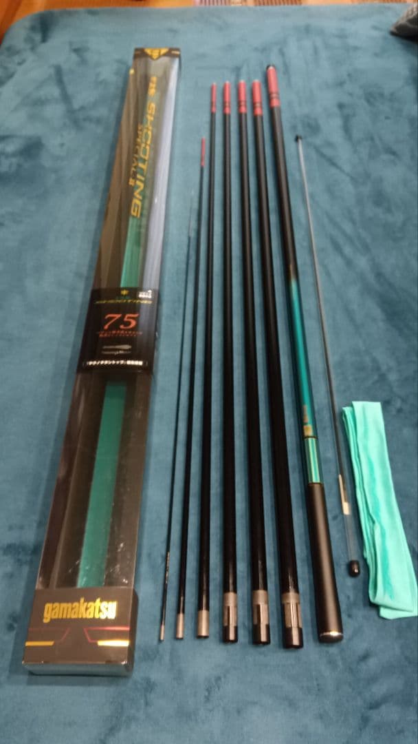 がまかつ SHOOTING 7.5m 鮎竿