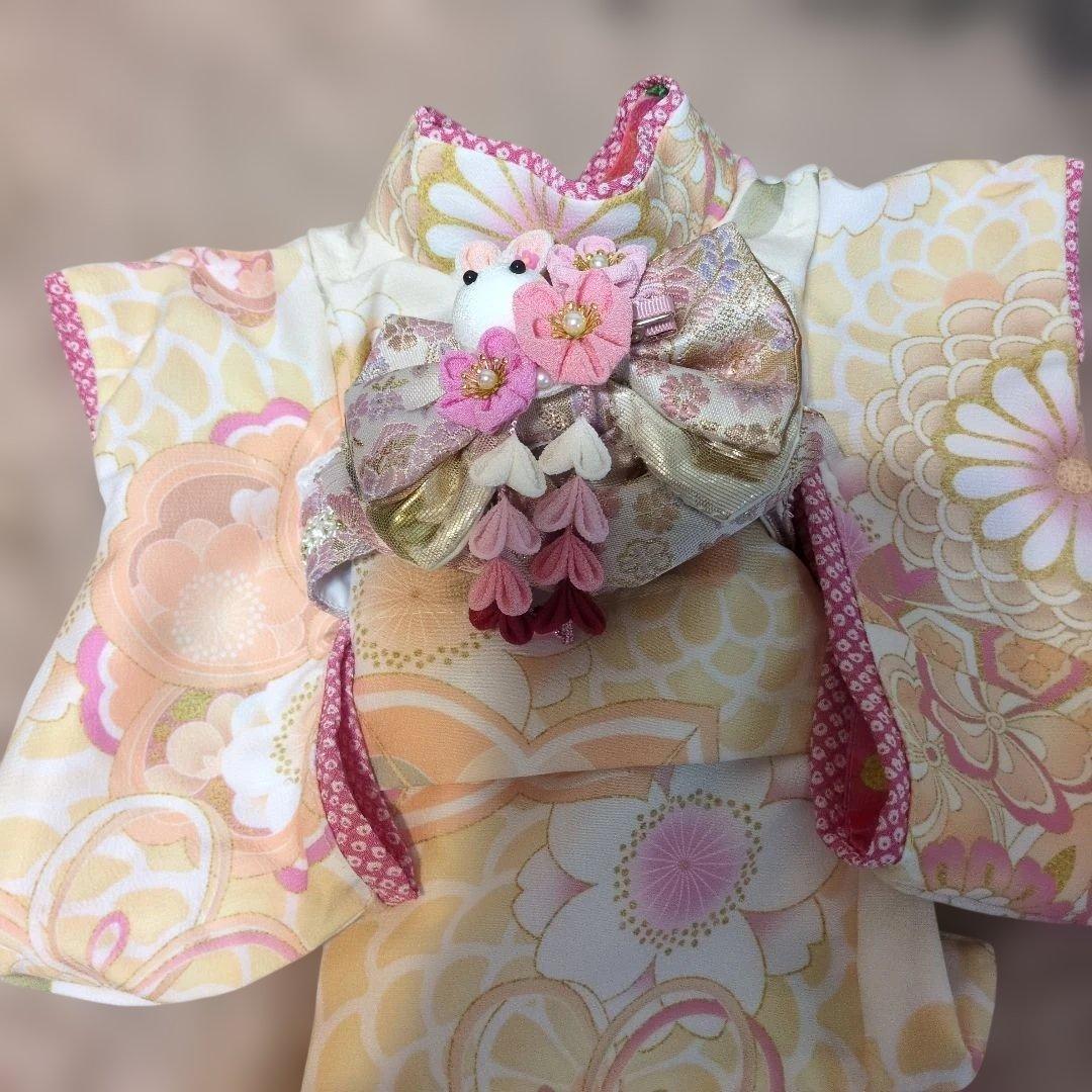 最終お値下げ saoyuko 犬お着物 2Sサイズ 美品