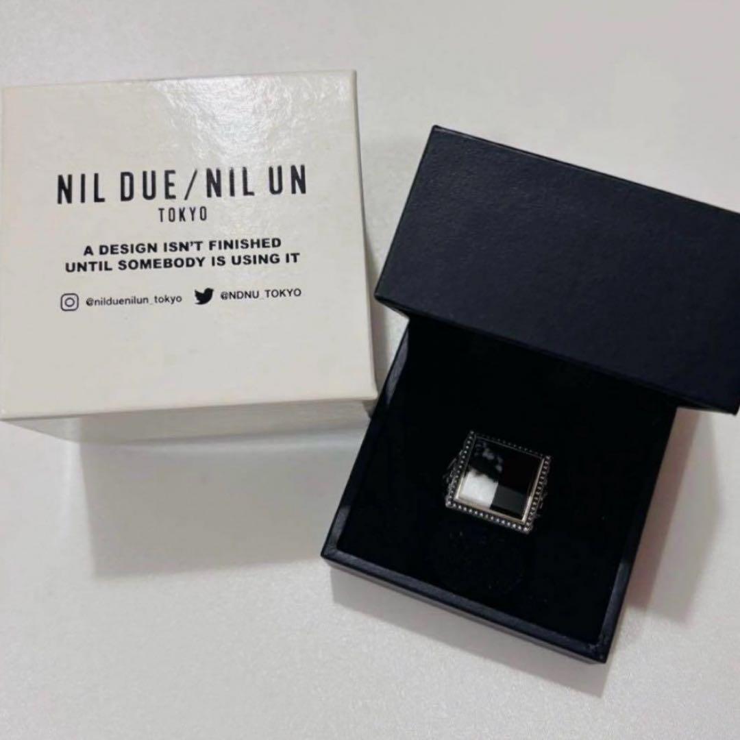 【未使用】NIL DUE / NIL UN リング 11号 指輪 ストーン