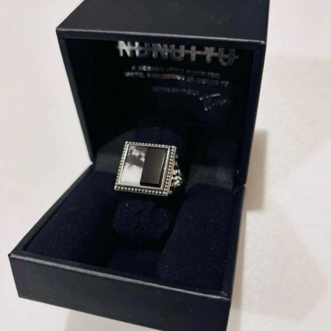 【未使用】NIL DUE / NIL UN リング 11号 指輪 ストーン