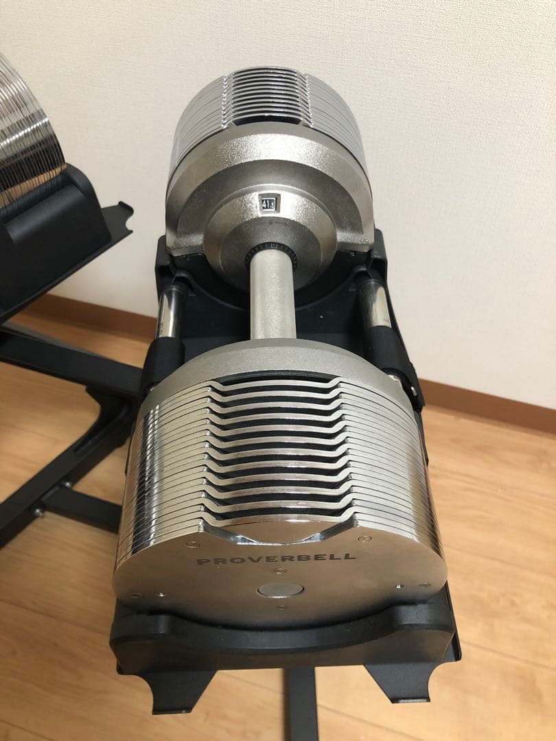 ③プロバーベル41.5kg×2(専用スタンド付き)