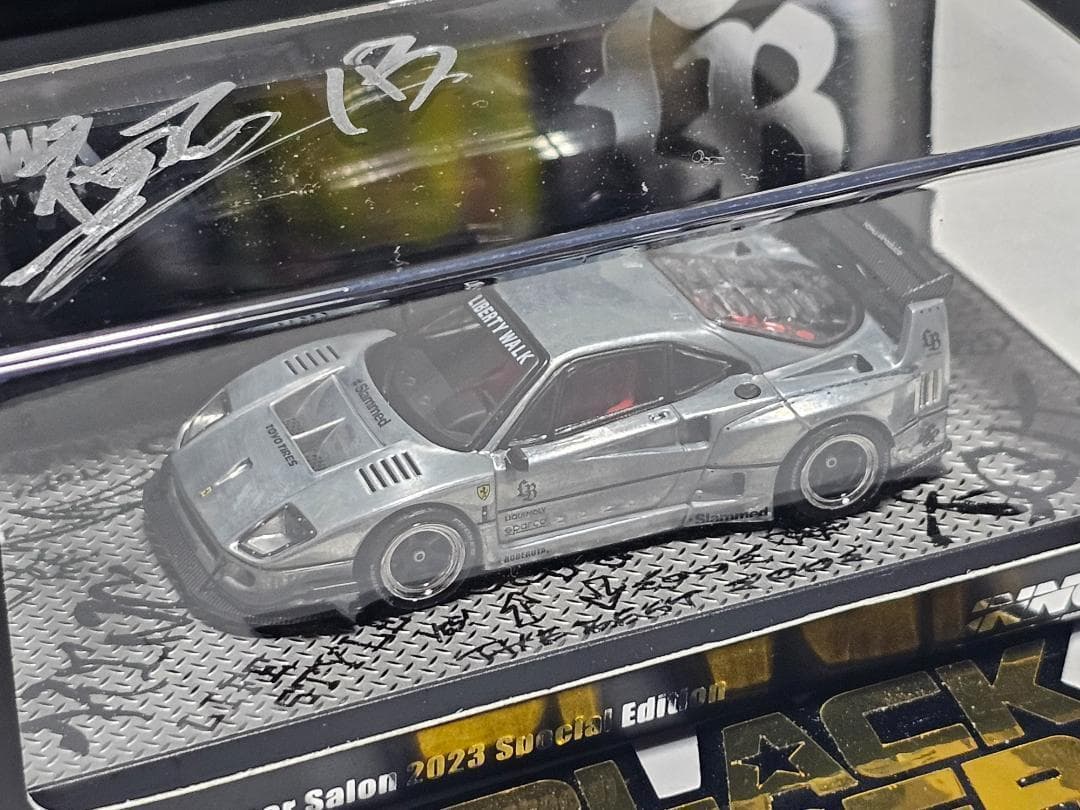 限定 LBWK Mini GT F40 チェイス サイン入り HK 1セット