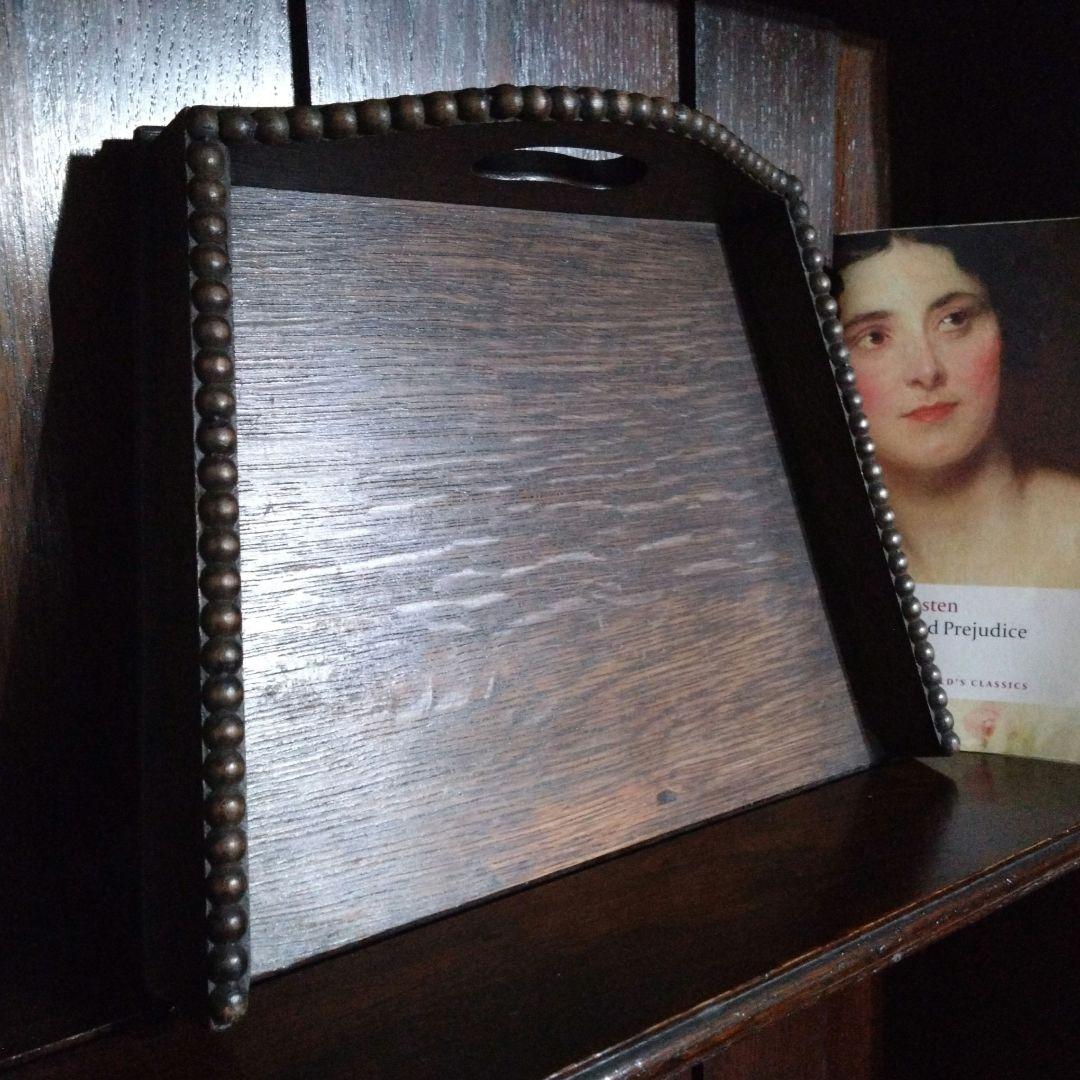 イギリスアンティーク ちりとり ダストパン 木製1920年代 インテリア雑貨