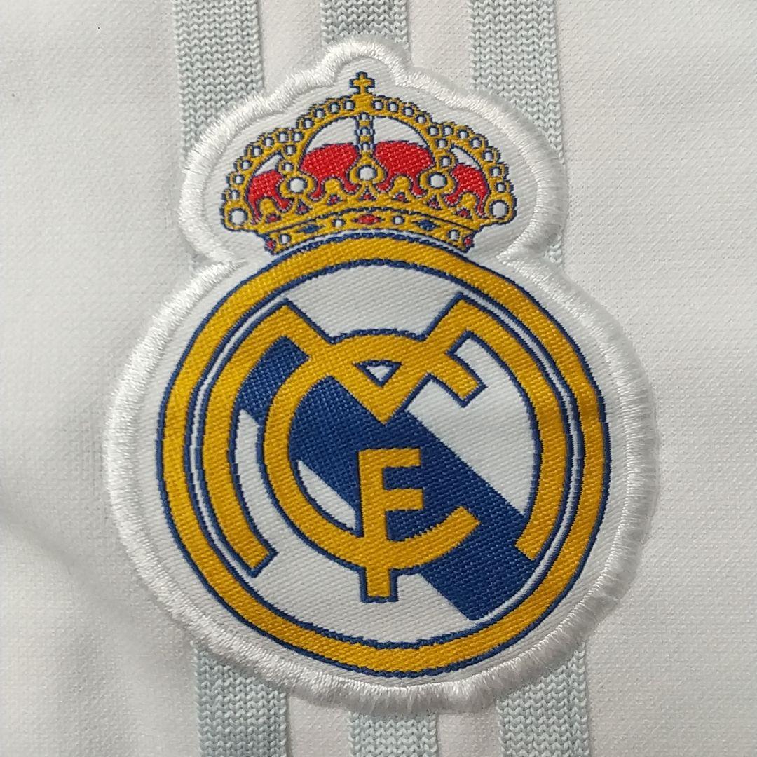 人気デザイン☆アディダス レアルマドリード 刺繍ロゴ トラックジャケット M