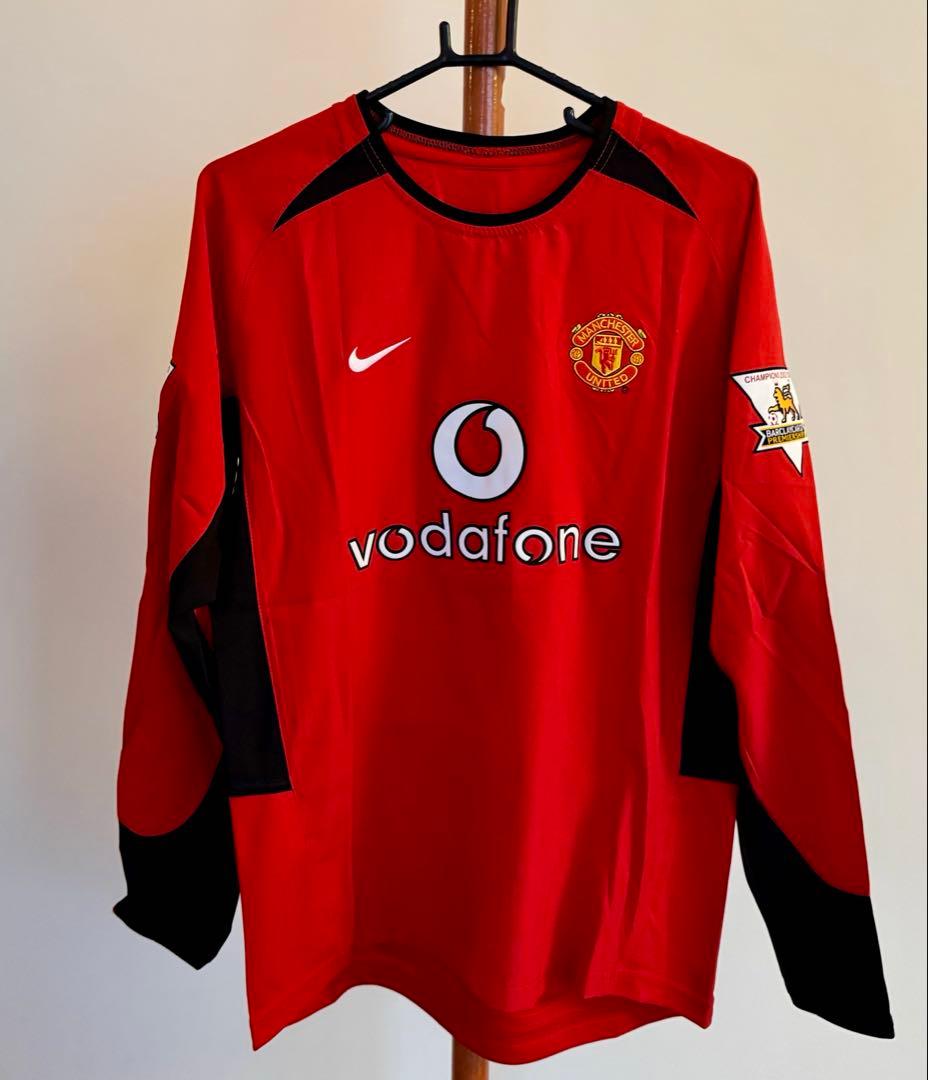 ベッカム 長袖ユニフォーム マンチェスターユナイテッド