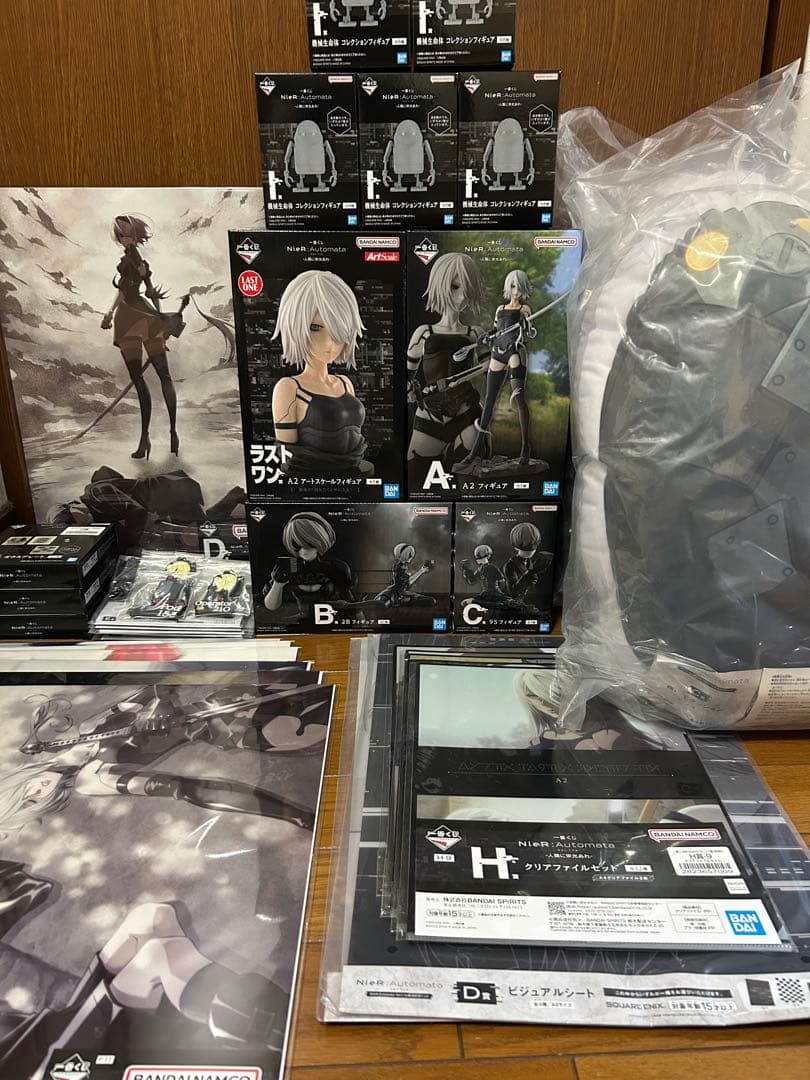 NieR:Automata ニーア 一番くじ A賞 B賞 C賞 ラストワン