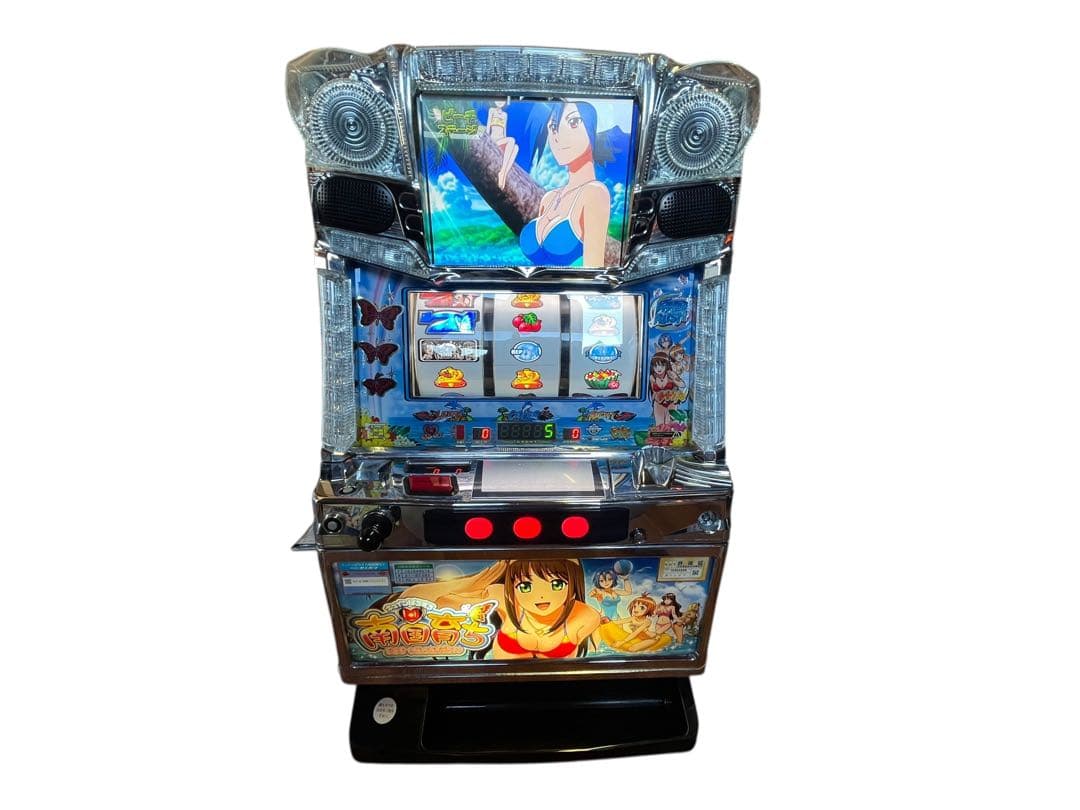 売切 送料込 パチスロ実機 キュインぱちすろ 南国育ち 1st vacation