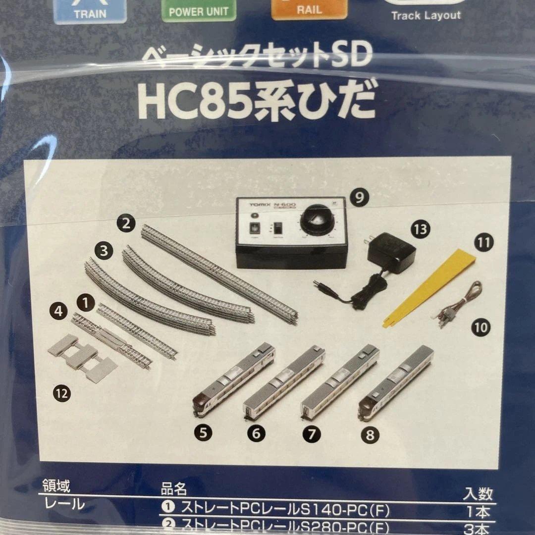 TOMIX ベーシックセットSD HC85系ひだ Nゲージ
