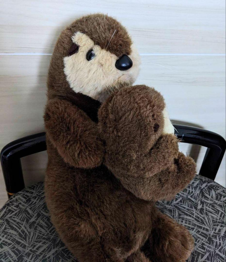 昭和レトロ❤たけのこ❤ハッピーラッコ❤ラッコ親子❤ラッコ❤ぬいぐるみ❤可愛いお顔