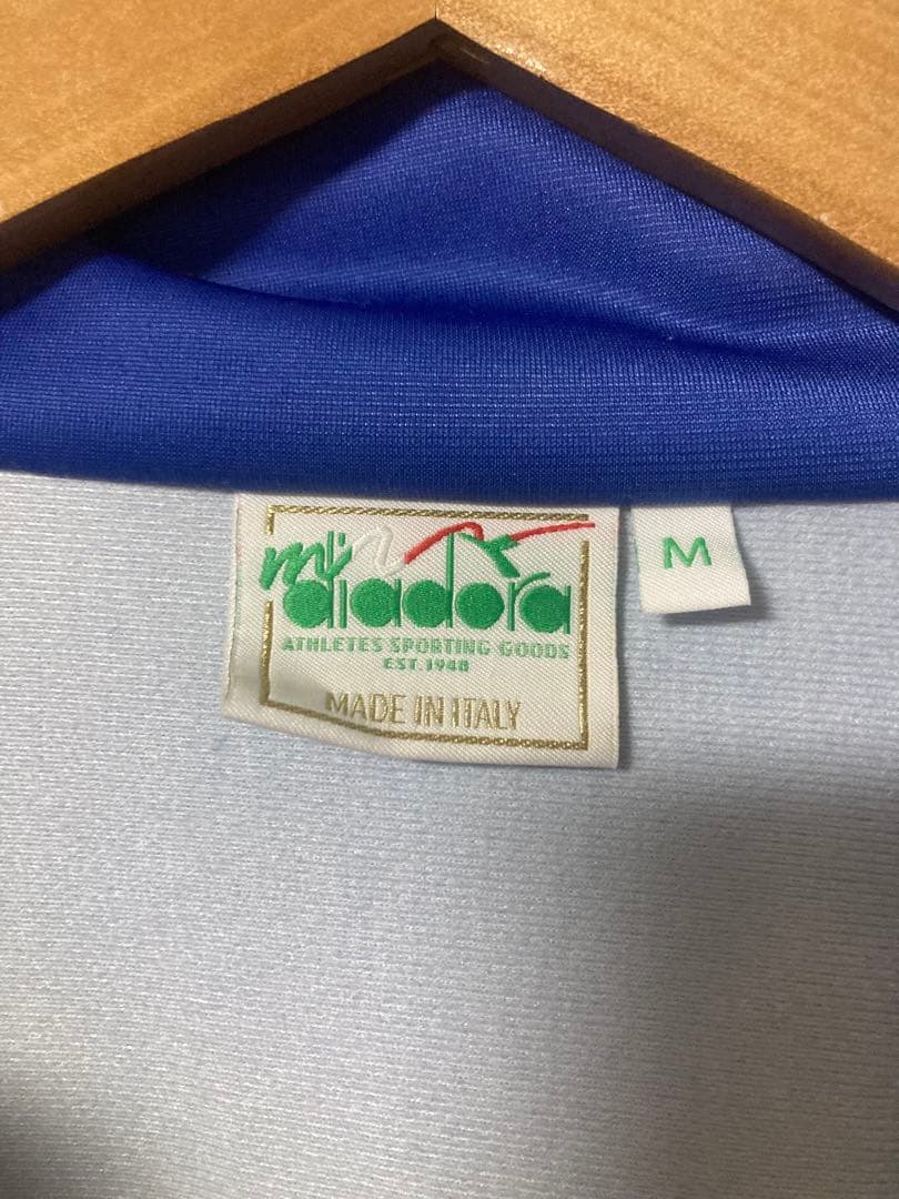 【1990年】 イタリア代表 Diadora トラックジャケット 当時物 正規品