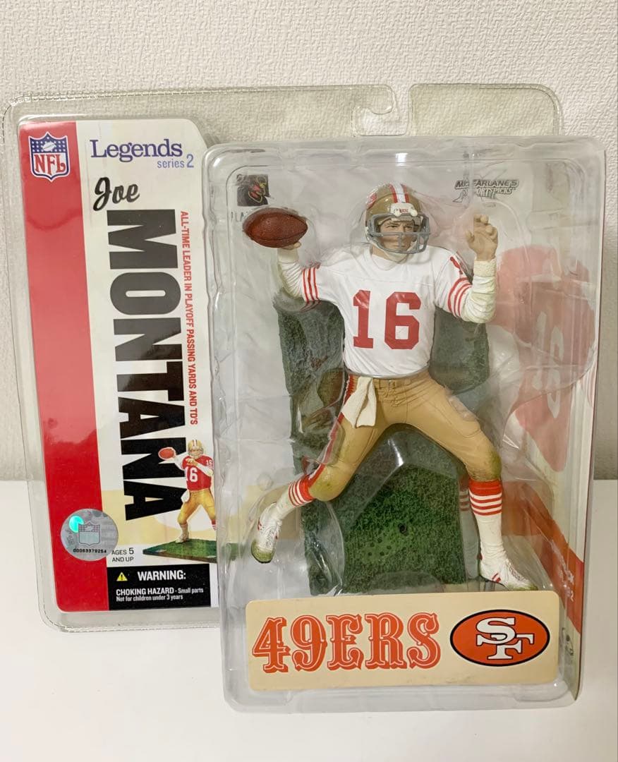 Mcfarlane マクファーレン NFL フィギュア ジョー・モンタナ（レア）
