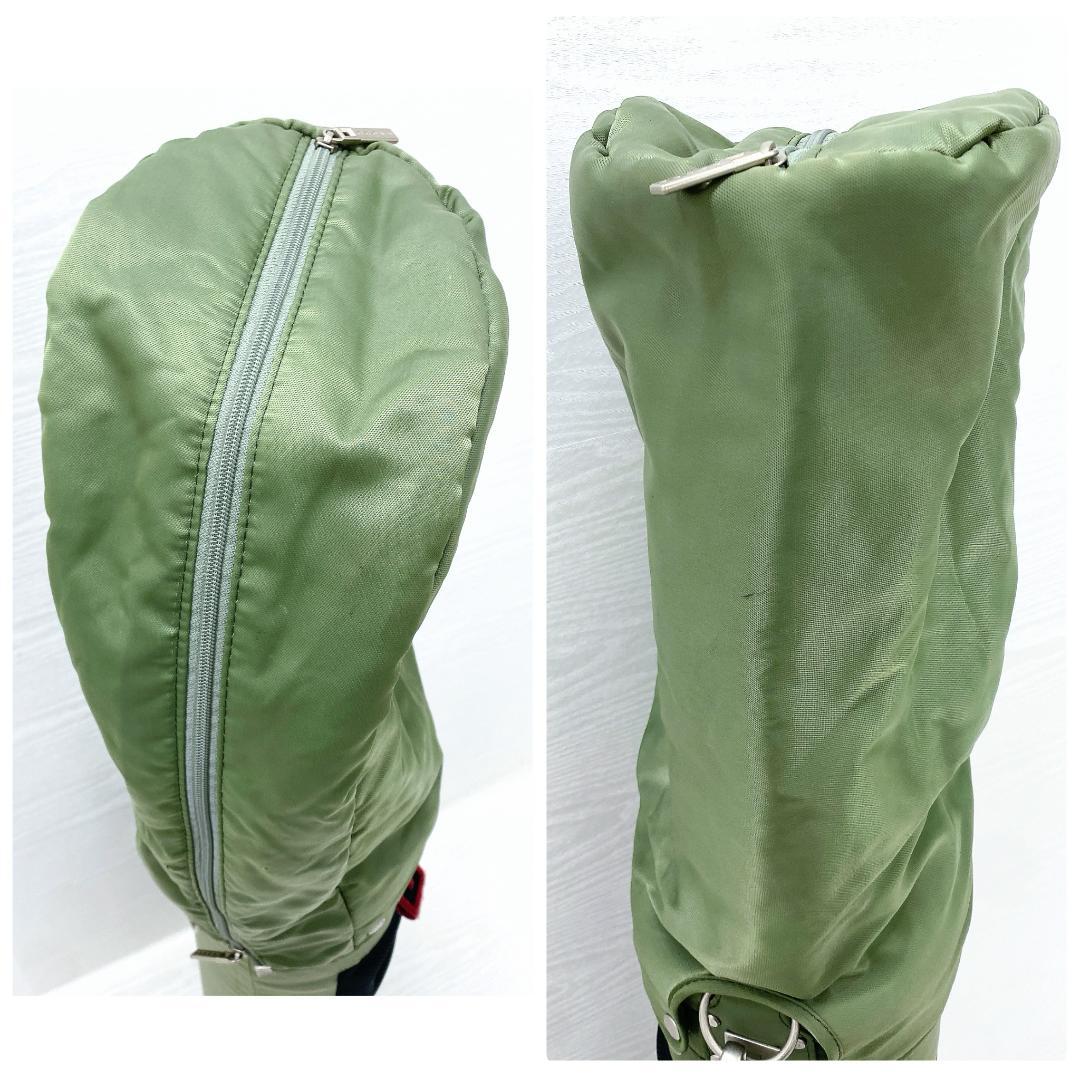 ONOFF オノフ キャディバッグ ゴルフバッグ 軽量 モスグリーン カート