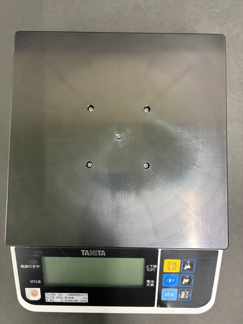 ＜未使用に近い＞タニタ＊デジタルスケール＊TL-290＊対面表示＊4kg