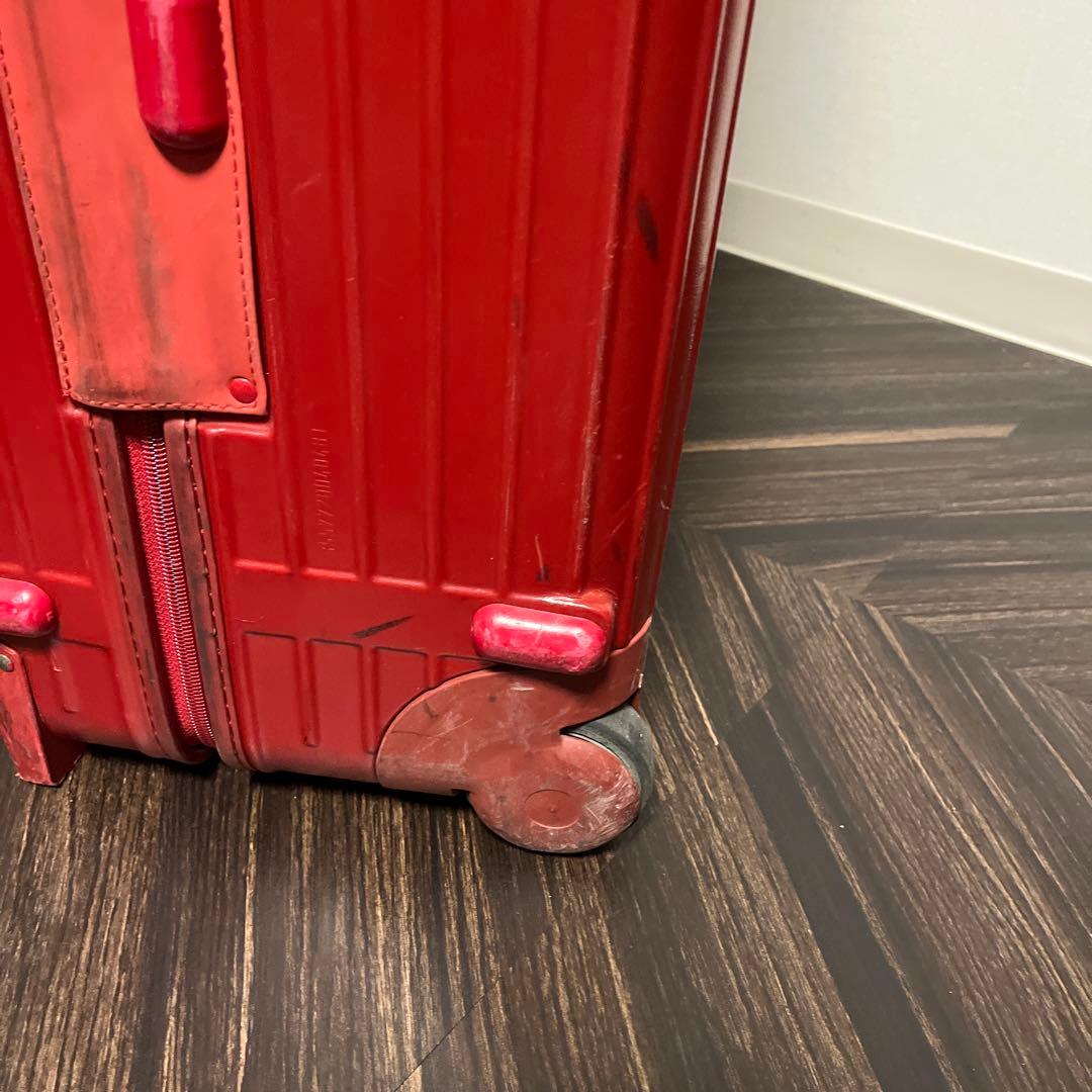 rimowa リモワ サルサ 82L 2輪 大容量 赤 レッド キャリーケース