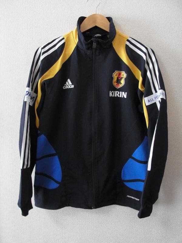 支給品 アディダス サッカー 日本代表 監督 コーチ ジャージ ユニフォーム L