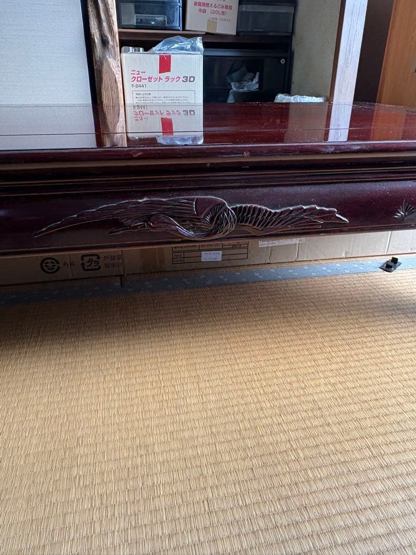 アンティーク 木製座卓 テーブル