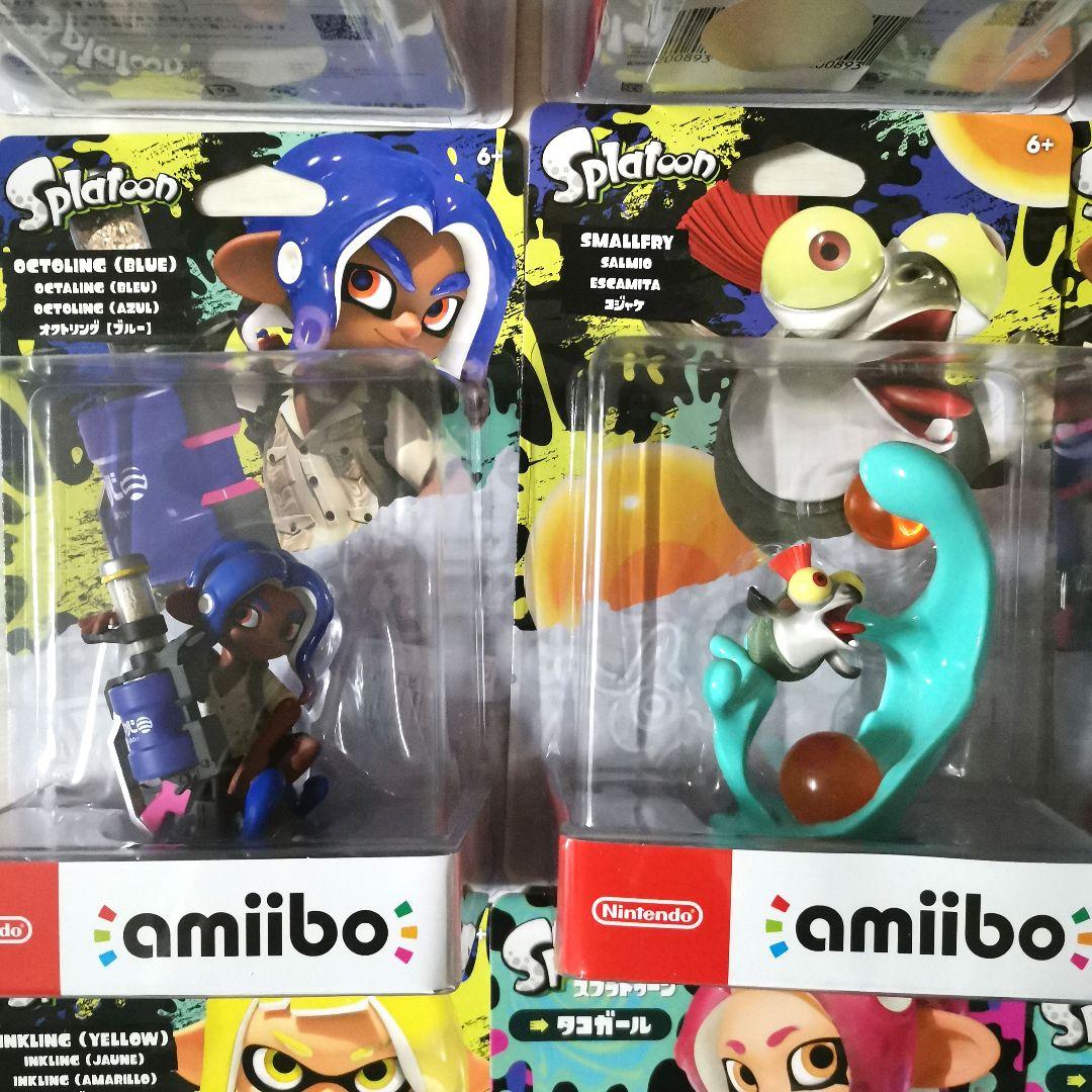 【12月26日まで値下げ中】amiibo スプラトゥーン各種　まとめ売り