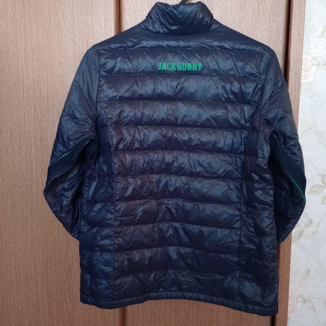 軽量ジャックバニーダウンジャケット．ダブルジッパー．サイズ２
