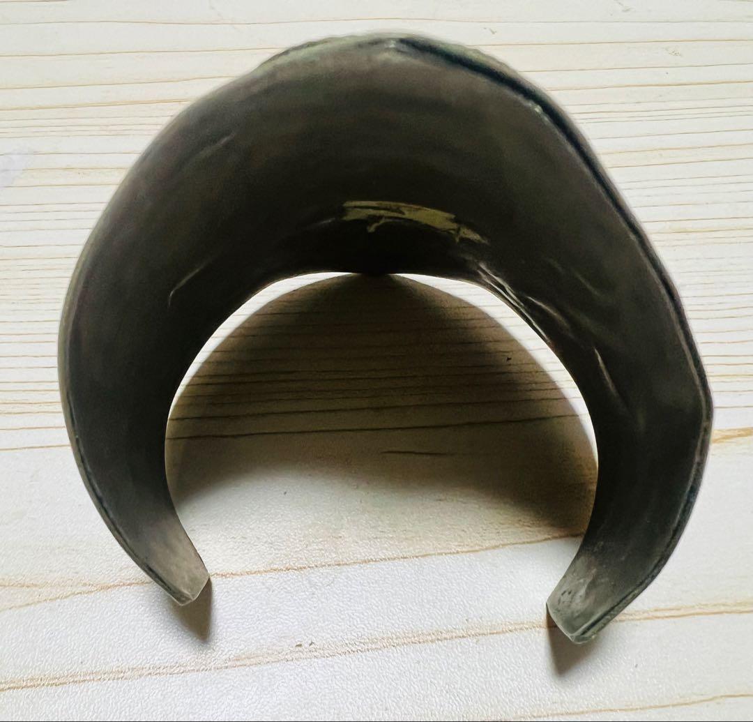 アンティーク難あり　クチ族トライバルカフブレスレット