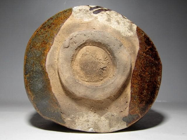 古織部茶碗 「廣澤」 裏千家十四代 淡々斎花押　　　　　　　　　　m197