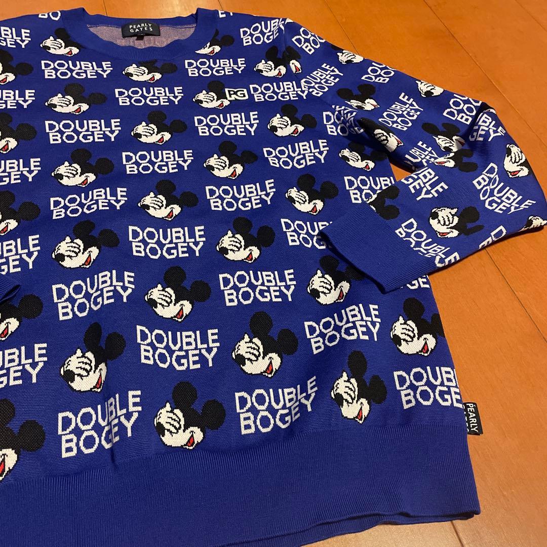 PEARLY GATES ミッキーマウス パーリーゲイツ　ゴルフ　ニット　美品