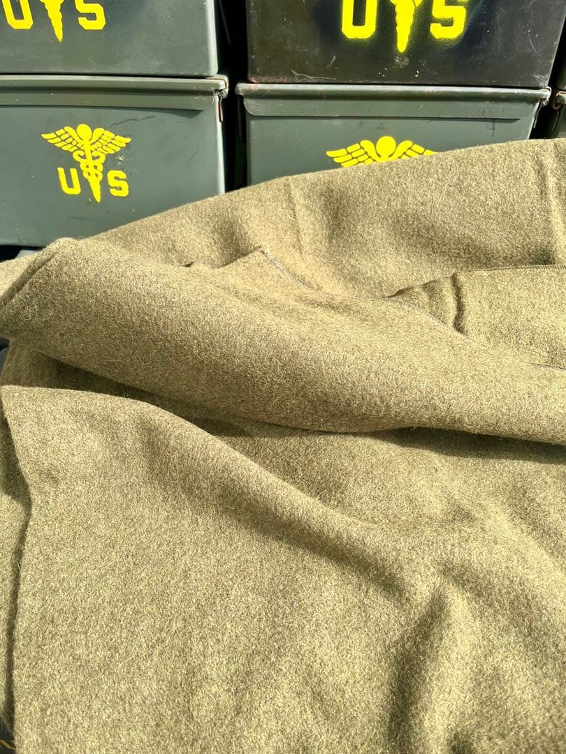 米軍放出未使用品 レア品 US-ARMY MEDICAL 米国製 ブランケット