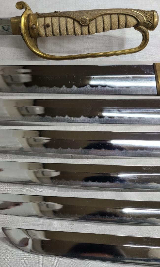 美品 模造刀 サーベル 拵え 日本刀 アンティーク コレクション 0120
