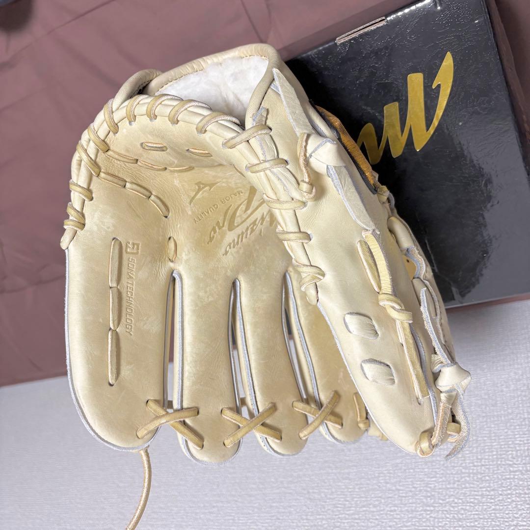 【未使用品】ミズノプロ★軟式用グローブ★5DNAテクノロジー★投手用★おまけ付★