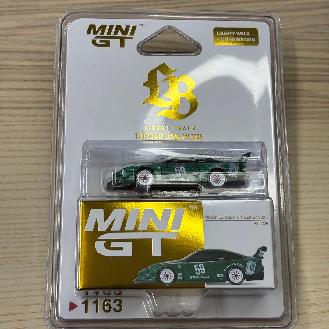 MINI GT Tokyo Auto Salon 日産 LBWK 180SX