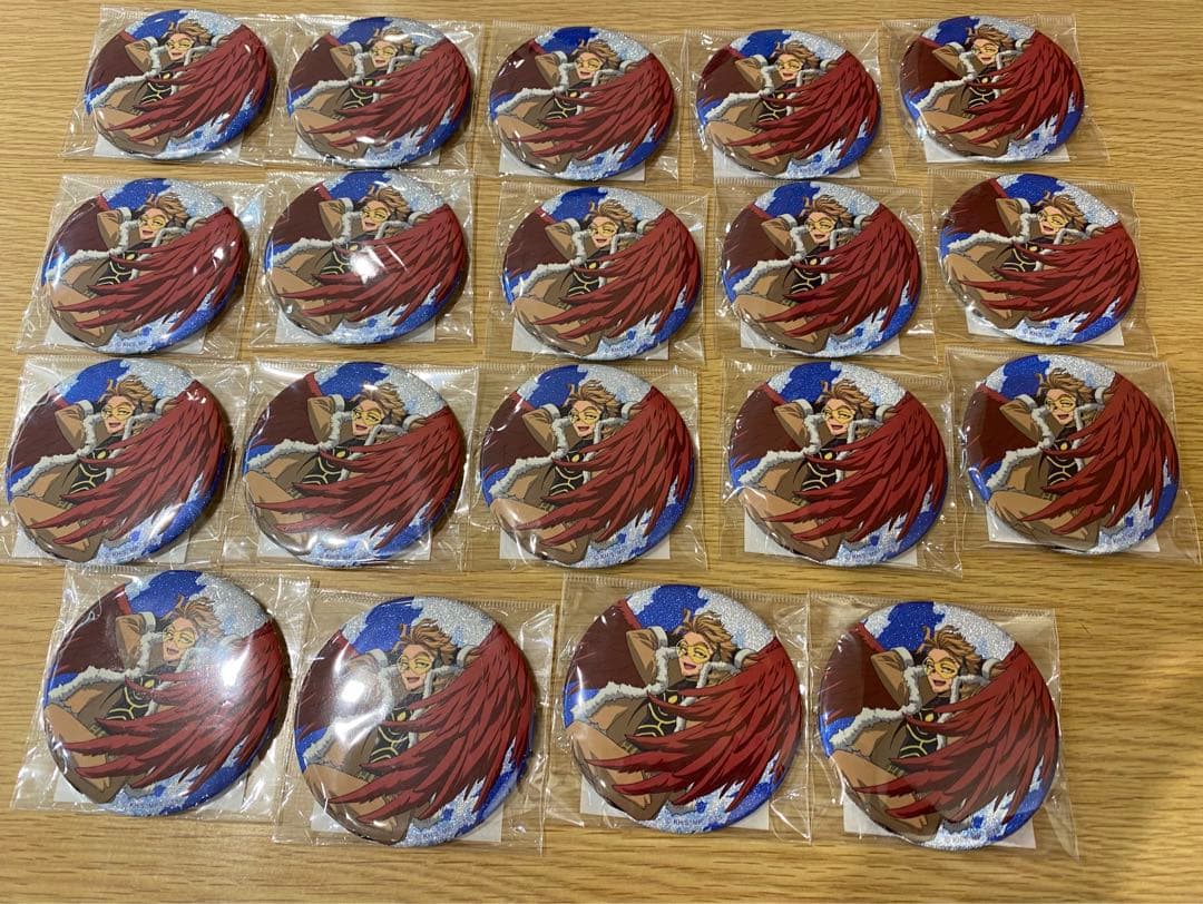 僕のヒーローアカデミア　ヒロアカ　ホークス　鷹見啓悟　缶バッジ　スカイツリー