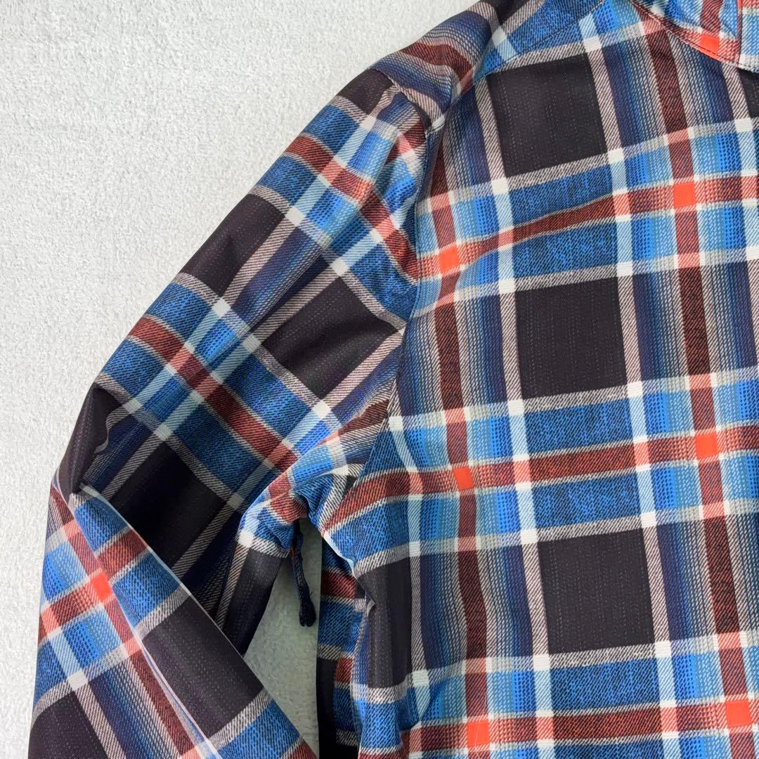 美品【BURTON】バートンスノボウェア DRYRIDE チェック 13ロゴ L