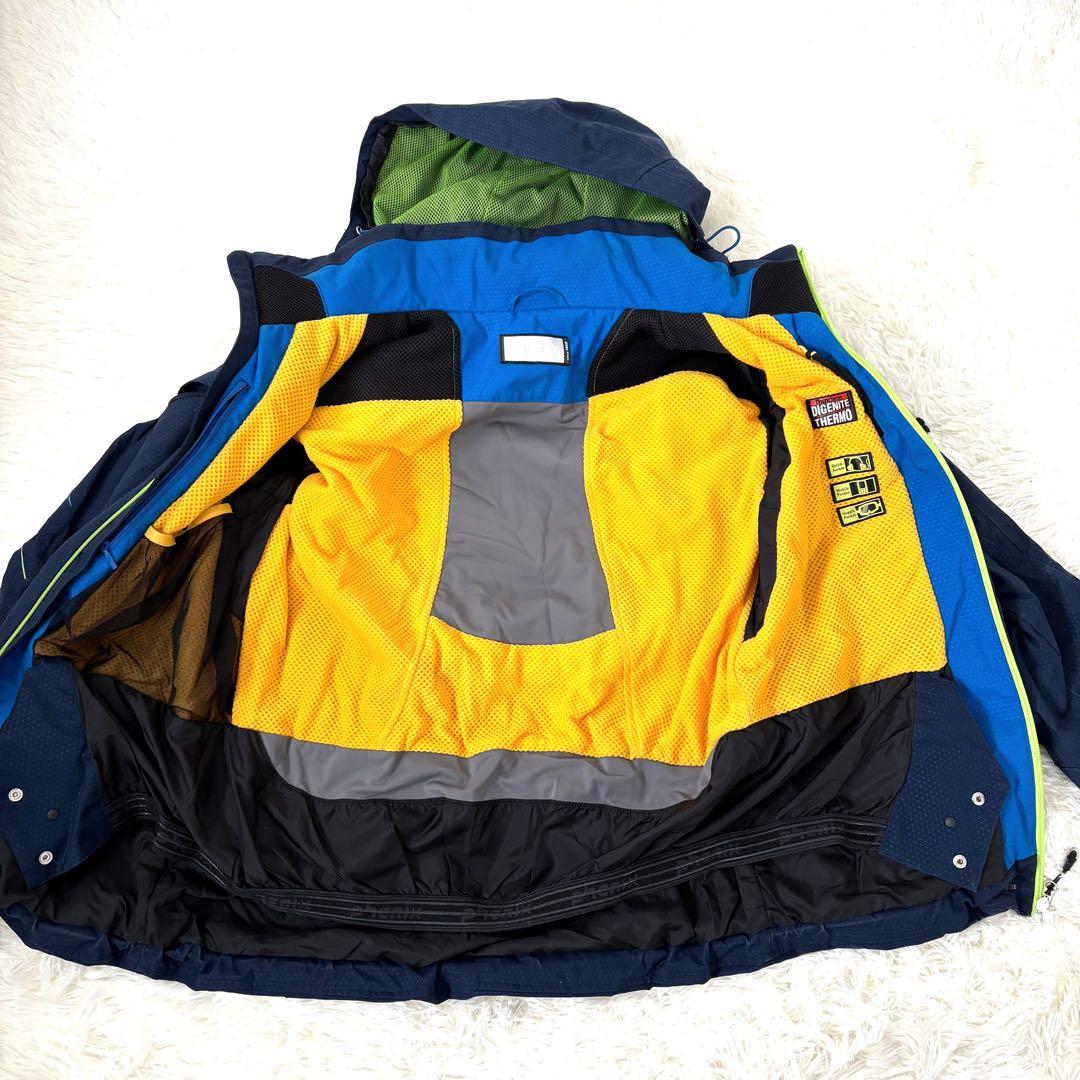 大きいサイズ☆Phenix フェニックス　スキーウェア上下　上XL 下XXL 紺