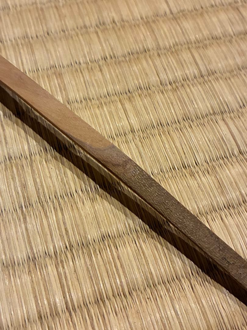 茶道具　節なし木茶杓　銘『和敬』 紫野黄梅院 小林太玄作