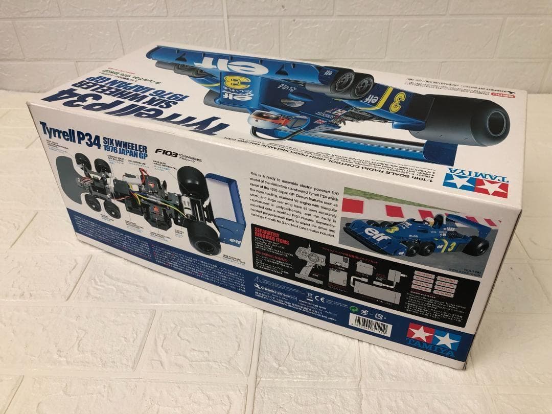 未組立！TAMIYA タミヤ タイレルP34 1/10RC 1976年 日本GP
