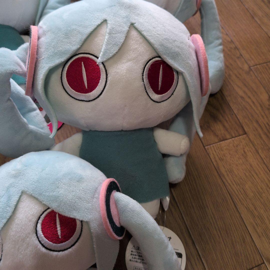 ピノキオピー アイマイナ ぬいぐるみ BIG ラウンドワン セット