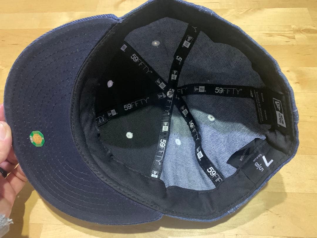 阪神タイガース　 New Era 59FIFTY デニムキャップ 7 8/5