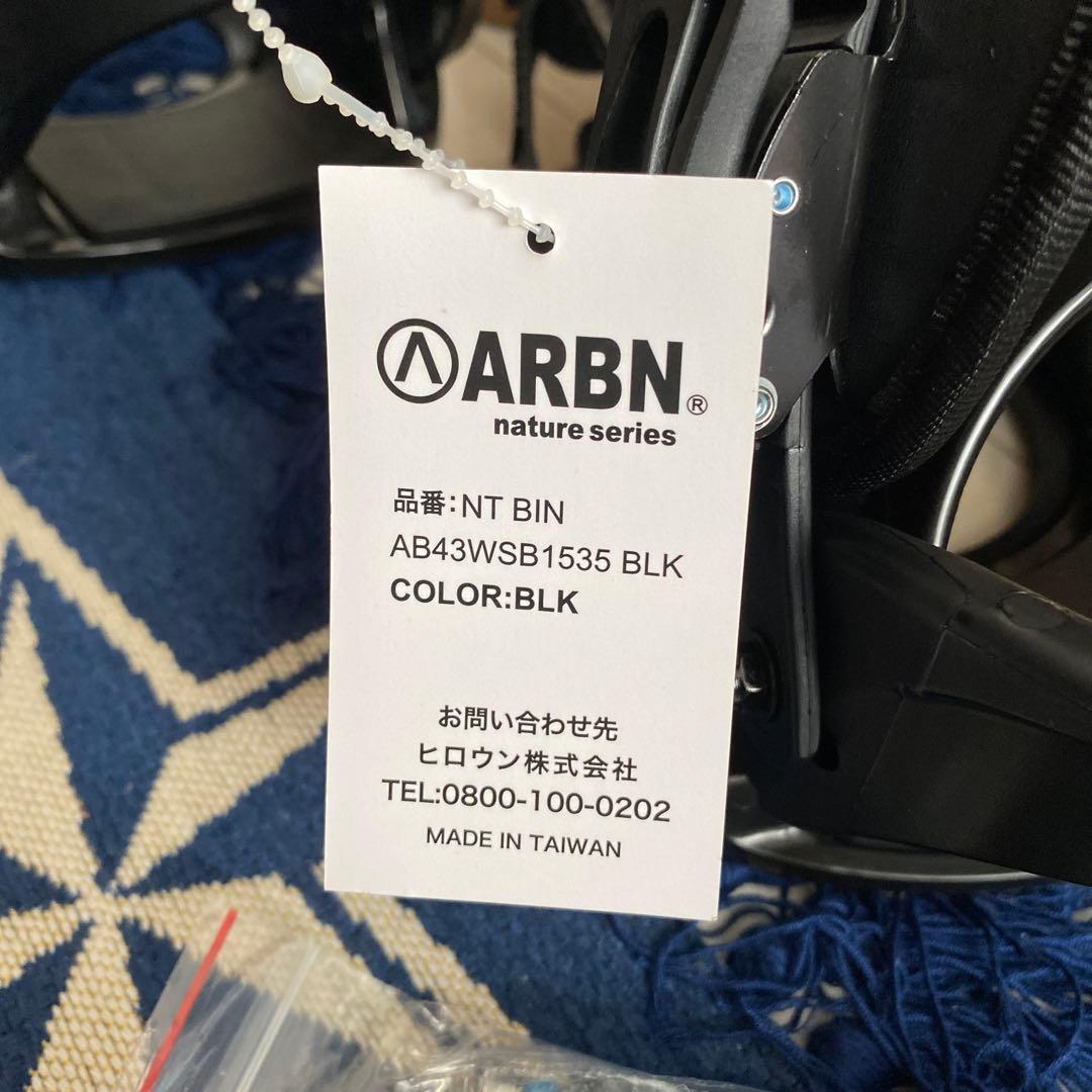 【新品・未使用】ARBN スノーボードビンディング　レディースSMサイズ