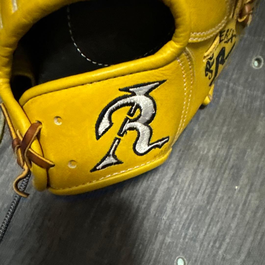 ロベンクス 野球グローブ イエロー オーダー