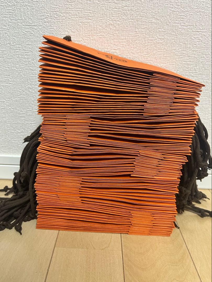 エルメス　ショッパー　ショップ袋 50個